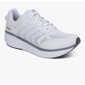 Aetrex Chase White Orthopedic Arch Support Walking Sneakers Men's‎ Comfortable